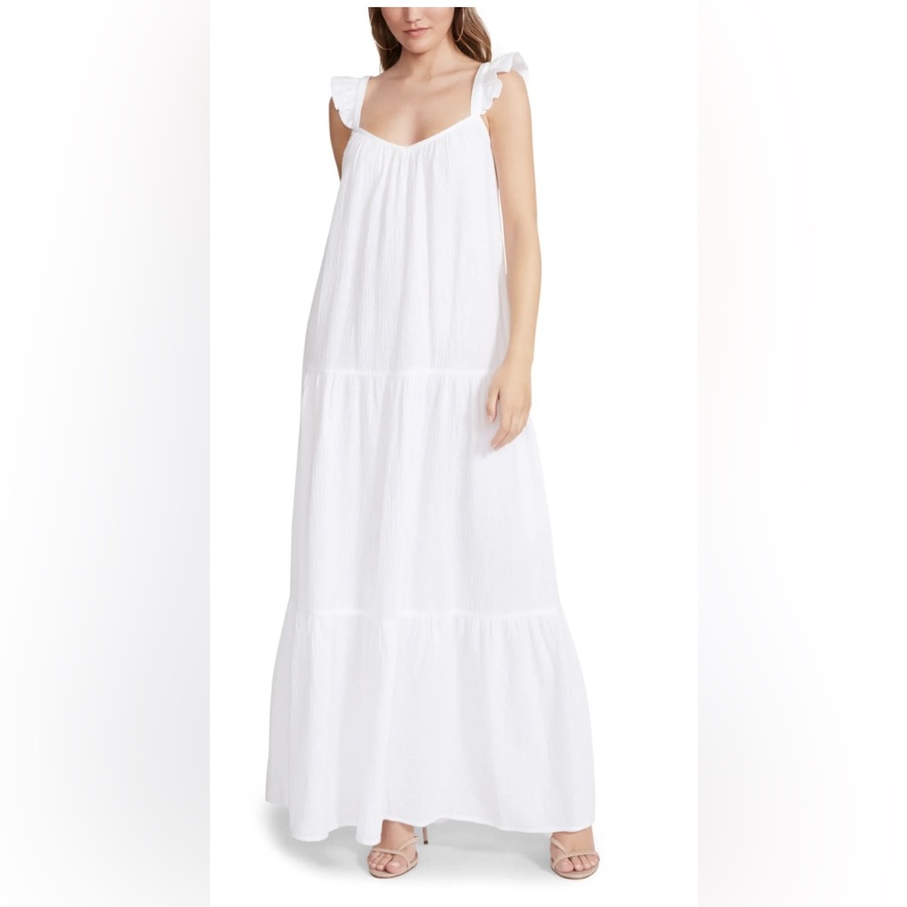 BB Dakota | Ella Flutter Strap Maci Dress